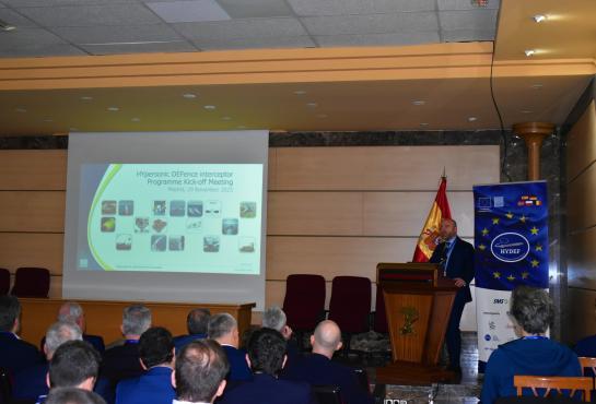 HYDEF Kick-off Meeting and Core Stakeholder Workshop takes place in Madrid